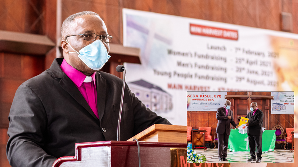 RT REV BORLABI BORTEY TAKES OFFICE AS NEW METHODIST BISHOP OF ACCRA