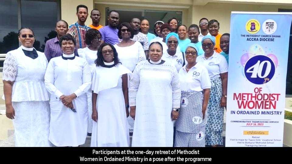 FEMALE METHODIST MINISTERS IN ACCRA DIOCESE HOLD RETREAT