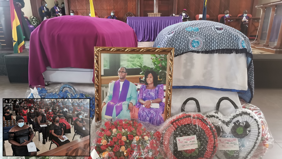 TEARS FLOW AS METHODIST MINISTER  AND SPOUSE ARE BURIED ON THE SAME DAY