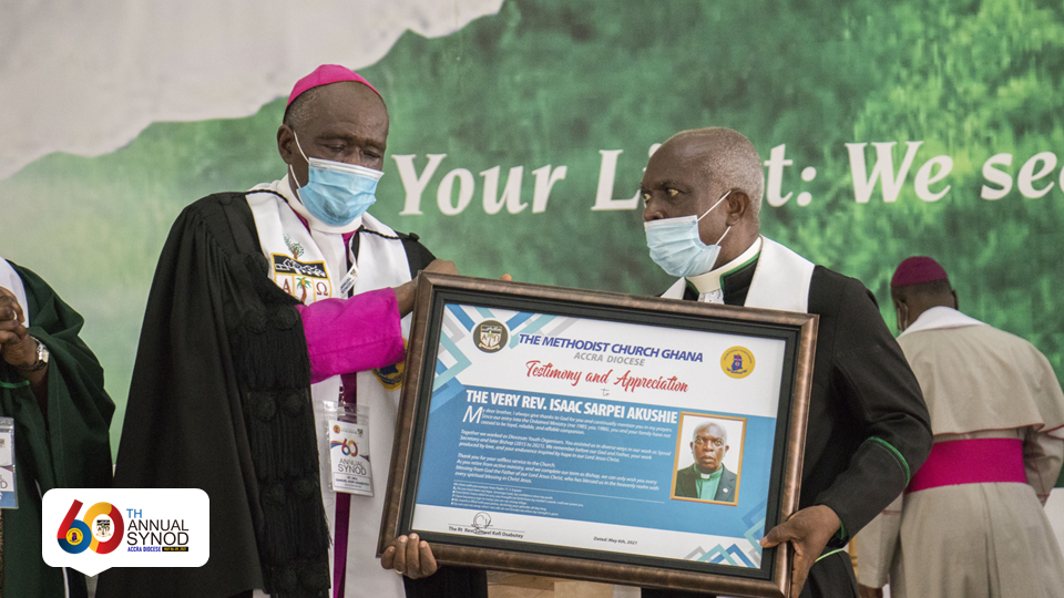 VERY REV ISAAC AKUSHIE COMMENDED FOR SELFLESS SERVICE TO THE CHURCH