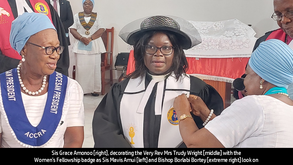 ACCRA DIOCESAN WOMEN'S FELLOWSHIP GETS NEW CHAPLAIN